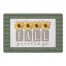 Fall Greetings Sunflower Mason Jar 27x18 Floor Mat