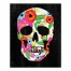 Floral Skull 8x10 Tabletop Canvas