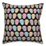 Colorful Sugar Skull 18x18 Spun Poly Pillow