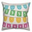 Day of the Dead Pendants - White 18x18 Spun Poly Pillow
