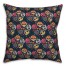 Circular Sugar Skull Pattern 18x18 Spun Poly Pillow