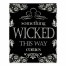 Something Wicked 8x10 Tabletop Canvas