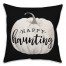 Happy Haunting Pumpkin Pillow