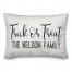 Personalized Trick or Treat 14x20 Personalized Spun Poly Pillow Cover