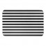 Black and White Stripes 34x21 Bath Mat