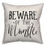 Beware of the Momster Pillow