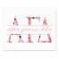 Floral Greek Letters - Alpha Gamma Delta 11x14 Tabletop Canvas