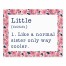 Little Definition 8x10 Tabletop Canvas