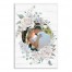 Flower Wreath Photo Canvas 12x18 Personalized Canvas Wall Art