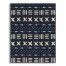 Navy Tribal Mudcloth 10.5x14 Pallet Wood Art