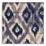 Indigo Watercolor Ikat 14x14 Pallet Wood Art
