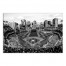 Baseball Stadium Fisheye 20x30 Canvas Wall Art
