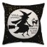 Witch on Broom Pillow