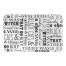Spooky Words 34x21 Bath Mat