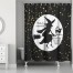 Witch on Broom 71x74 Shower Curtain