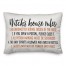 Witch House Rules Pillow
