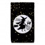 Witch on broom 16x25 Towel