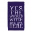 The Wicked Witch Does Live Here 16x25 Towel