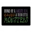 Handsome Devil and Wicked Witch 27x18 Floor Mat