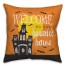 Welcome to our Haunted House Pillow
