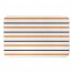 Halloween Stripes 34x21 Bath Mat