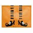 Witch Legs 18x14 Poly Twill Placemat