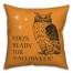 Hoo's Ready for Halloween Pillow
