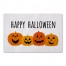 Happy Halloween Jack o lanterns 27x18 Floor Mat