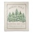 North Pole Christmas Tree Farm 50x60 Coral Fleece Blanket