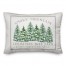 Smokey Mountain Christmas Trees 14x20 Spun Poly Pillow