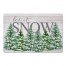 Let It Snow 27x18 Floor Mat