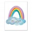 Smiling Rainbow 11x14 Canvas Wall Art
