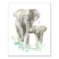 Elephant Love 16x20 Canvas Wall Art