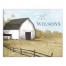 Rustic Painted Barn 16x20 Personalized Canvas Wall Art