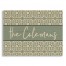 Teal Tile Wood Pallet 14x10.5 Personalized Pallet Wood Art