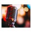 Vintage Microphone 16x20 Canvas Wall Art