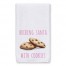 Bribing Santa with Cookies 16x25 Towel
