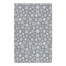 Snowflake Pattern - Gray 16x25 Towel