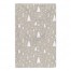 Winter Pattern - Tan 16x25 Towel