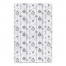 Ornament Pattern - White 16x25 Towel
