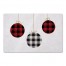 Plaid Ornaments 27x18 Floor Mat