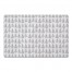 Christmas Tree Sketch - White 27x18 Floor Mat