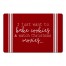 Bake Cookies and Watch Christmas Movies 27x18 Floor Mat