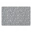 Snowflake Pattern - Gray 27x18 Floor Mat