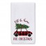 I'll Be Home for Christmas - Plaid 16x25 Towel