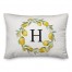 Green Buffalo Check Pillow 14x20 Personalized Indoor / Outdoor Pillow