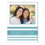 Farmhouse Striped Photo 12x16 Personalized Canvas Wall Art