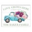 Watercolor Floral Truck  12x16 Personalized Canvas Wall Art