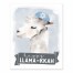 Happy Llama-kkah 8x10 Tabletop Canvas