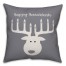 Deer Menorah Pillow